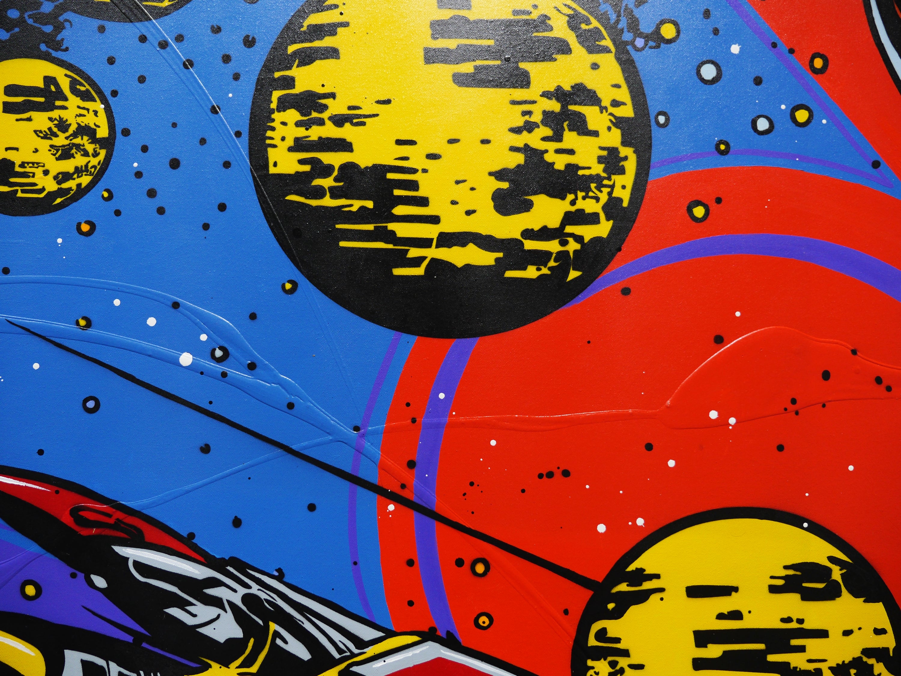 This Was It 160cm x 100cm Space Classic Pop Art Painting (SOLD)