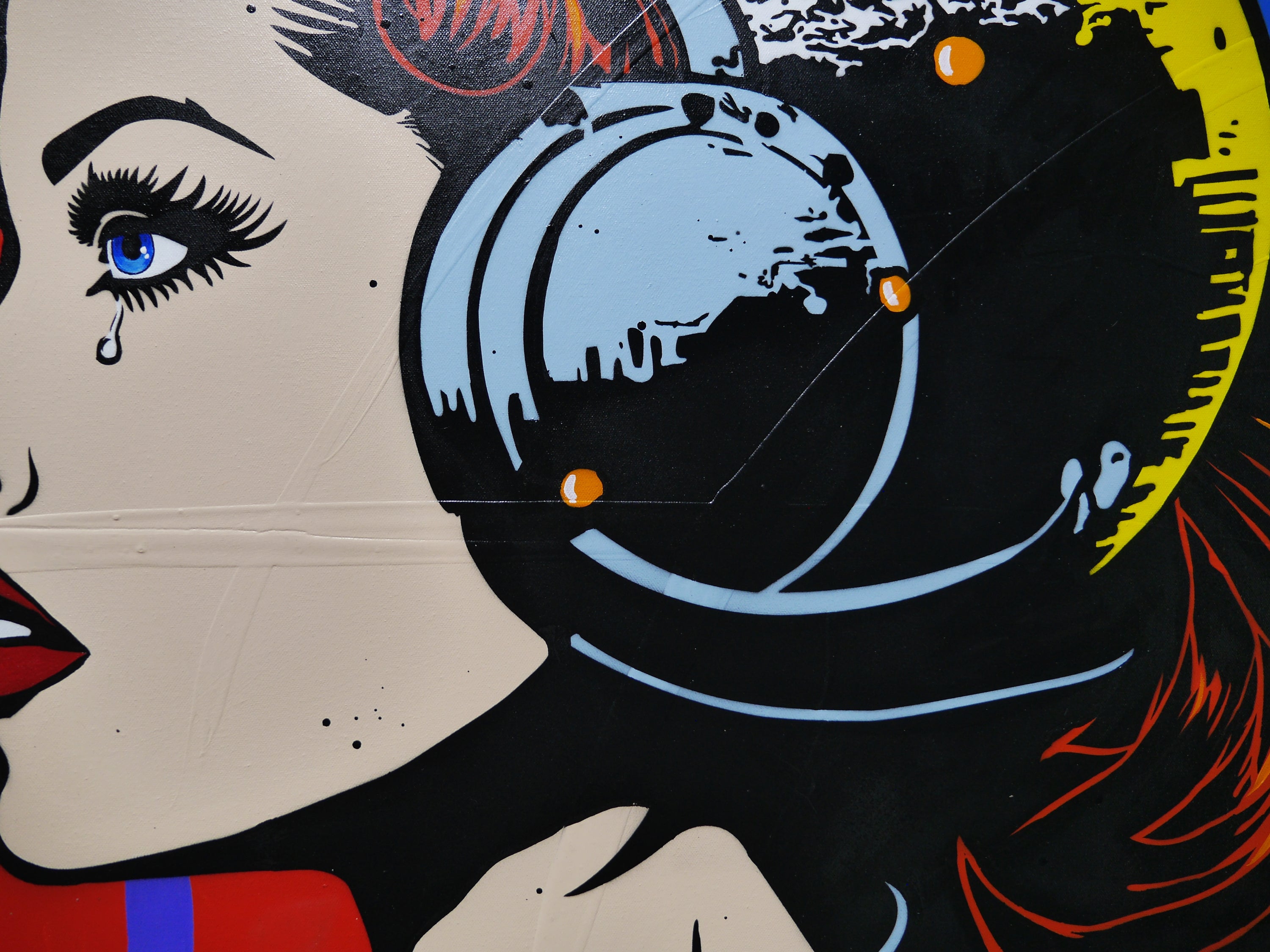 This Was It 160cm x 100cm Space Classic Pop Art Painting (SOLD)