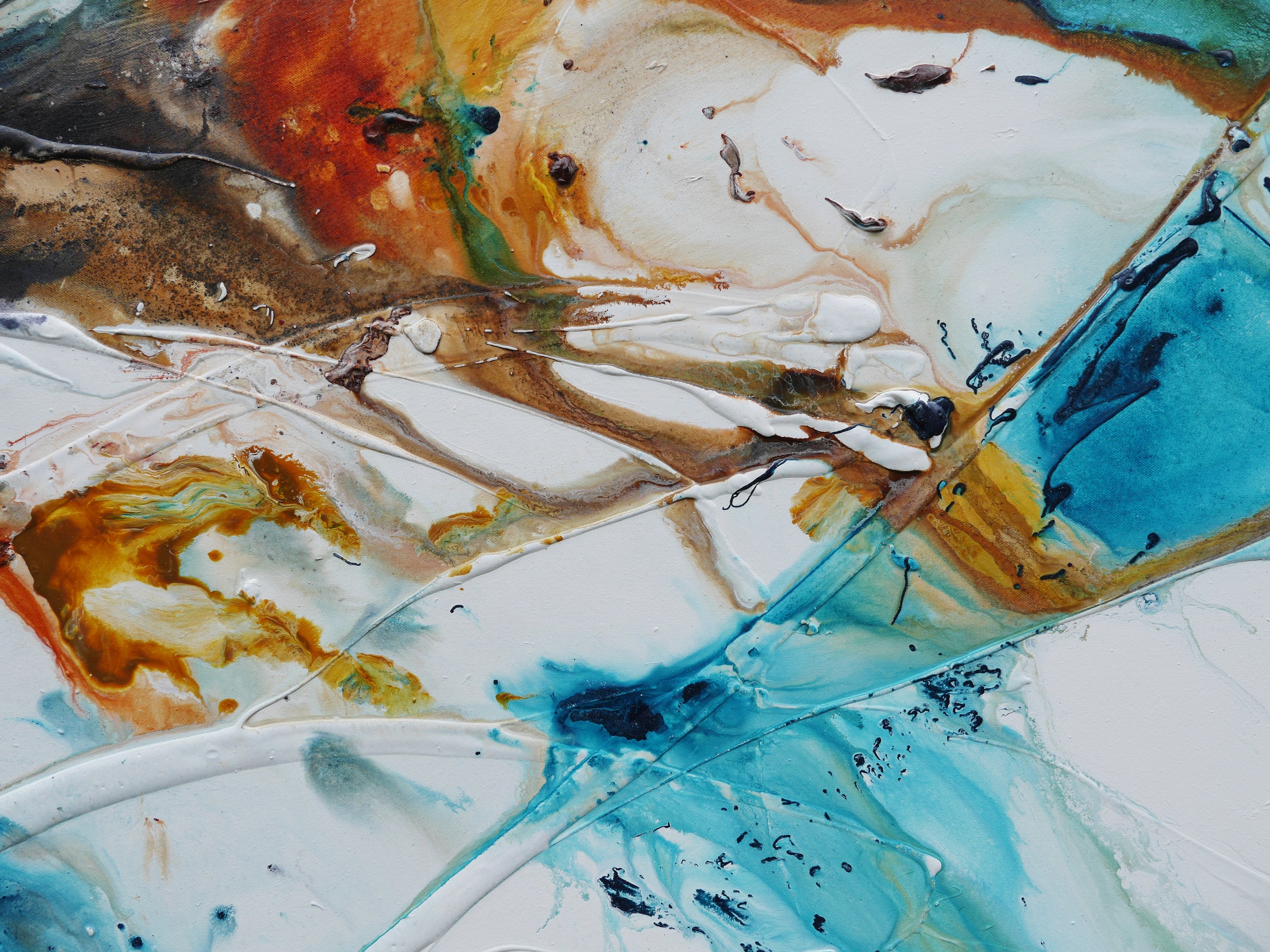 Levitate 240cm x 100cm Textured Abstract Painting (SOLD)