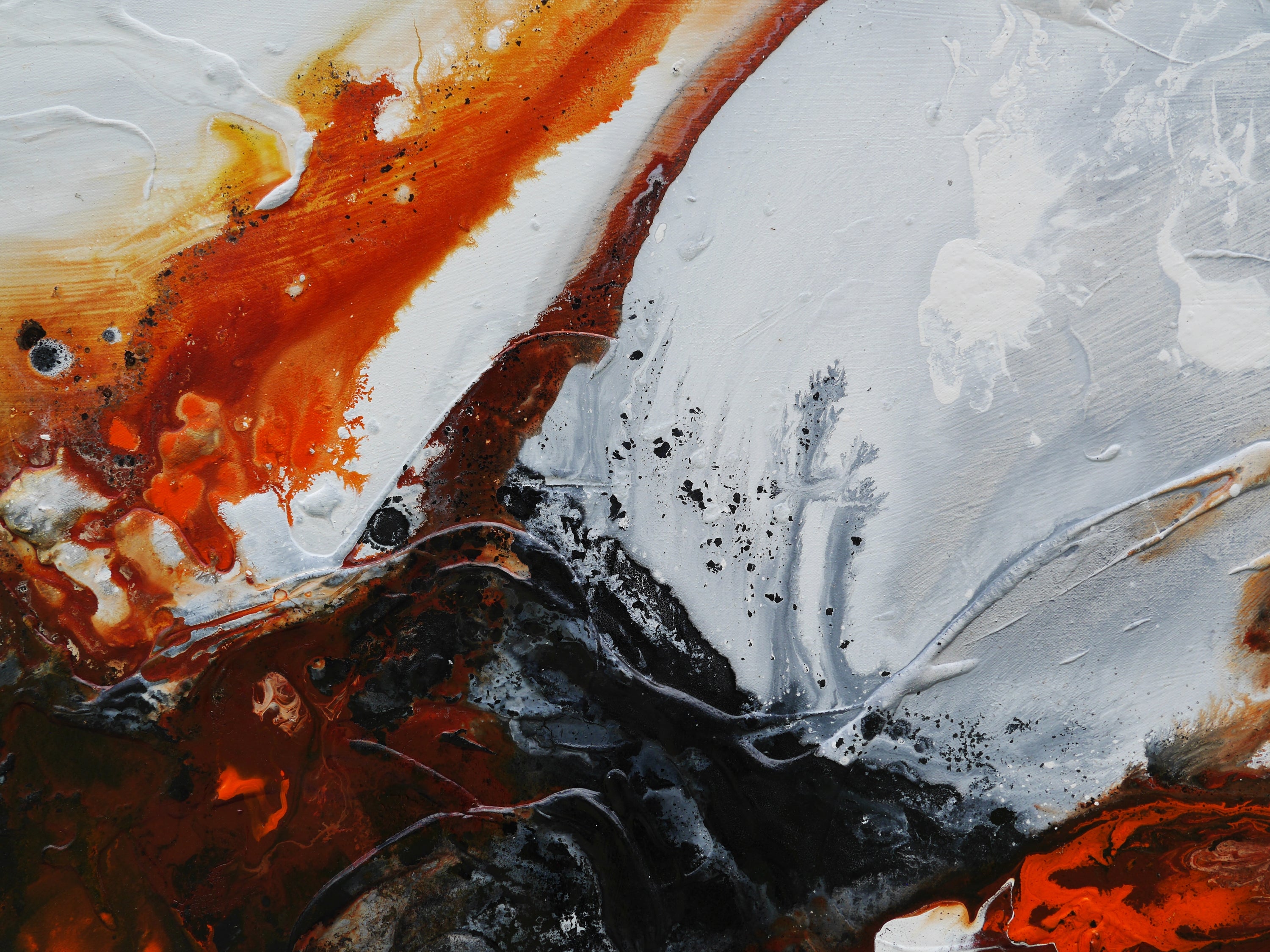 Exposure 190cm x 100cm Textured Abstract Painting (SOLD)