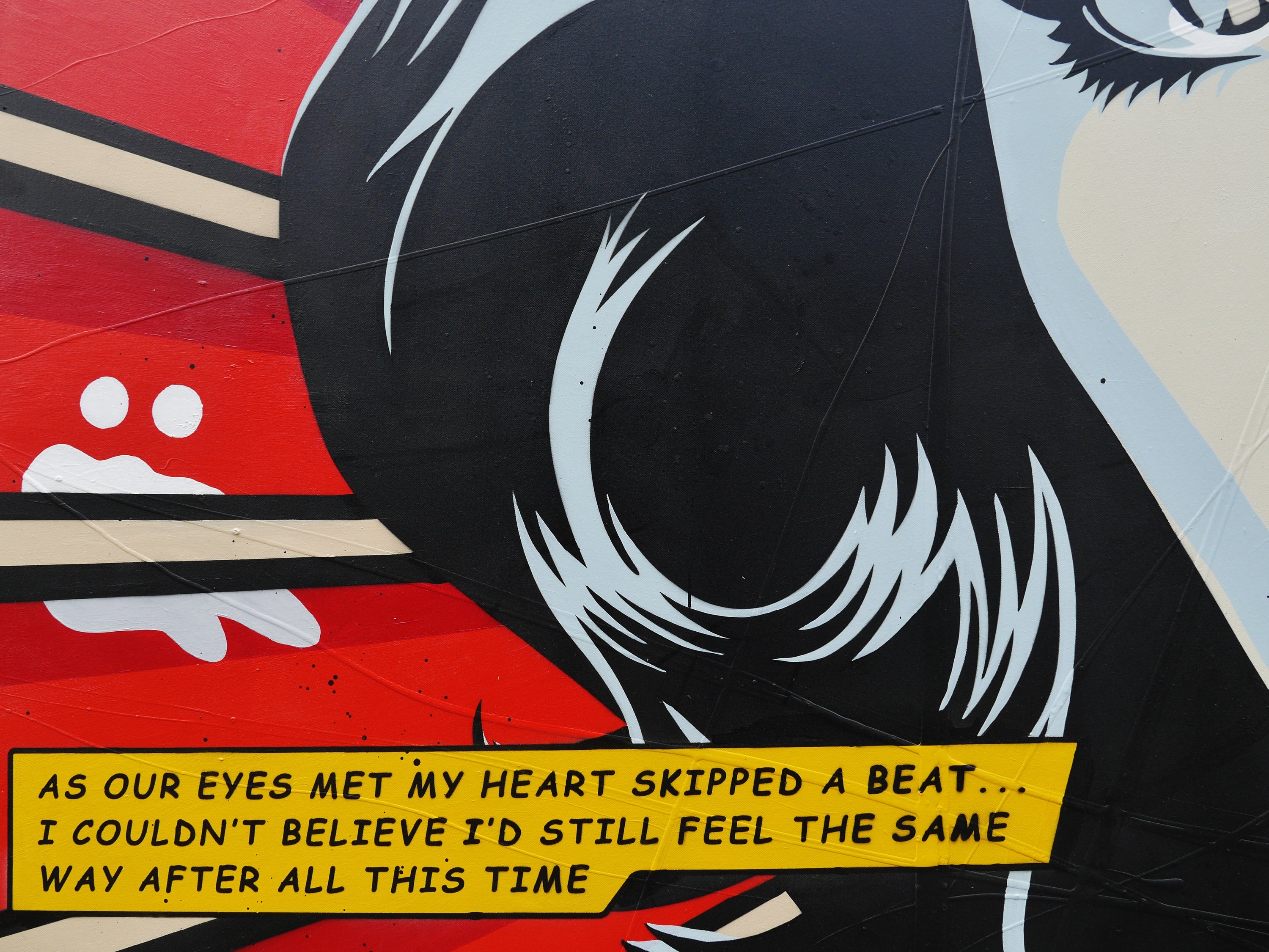 After All this time 190cm x 100cm Classic Pop Art Painting (SOLD)