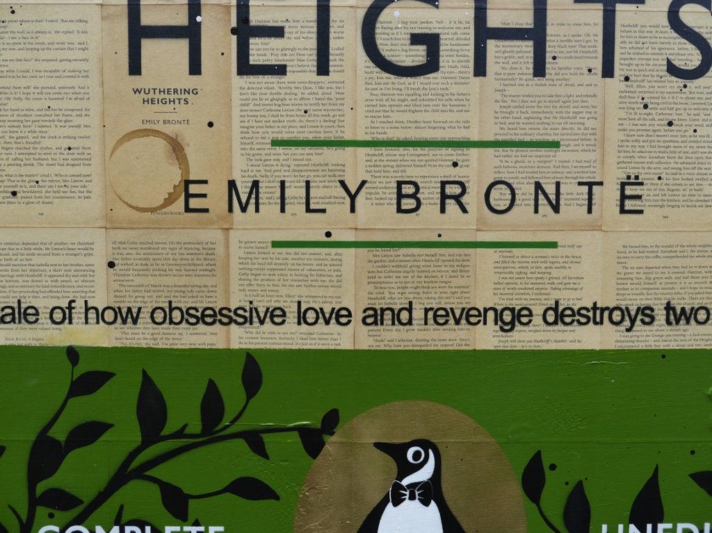 The Heights 100cm x 140cm Urban Pop Book Club Painting (SOLD)
