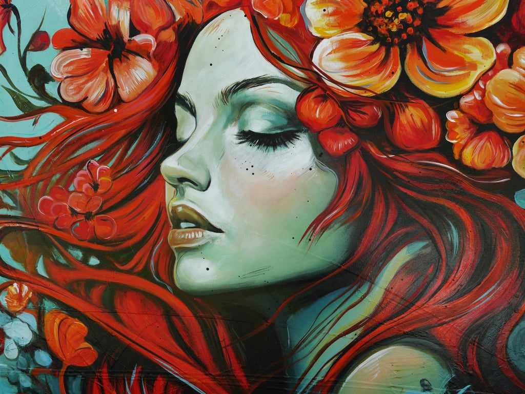 Venus 240cm x 110cm Abstract Realism Textured Framed Painting (SOLD)