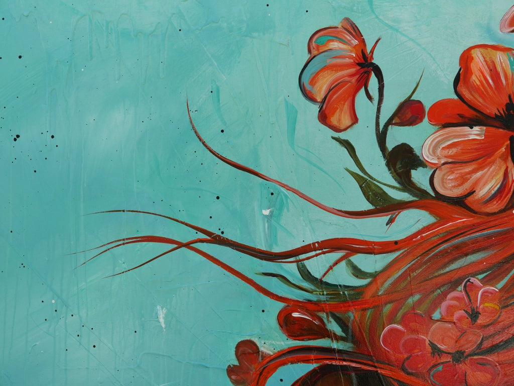 Venus 240cm x 110cm Abstract Realism Textured Framed Painting (SOLD)