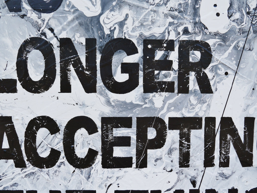 Changes 100cm x 140cm Textured Urban Pop Art Painting (SOLD)