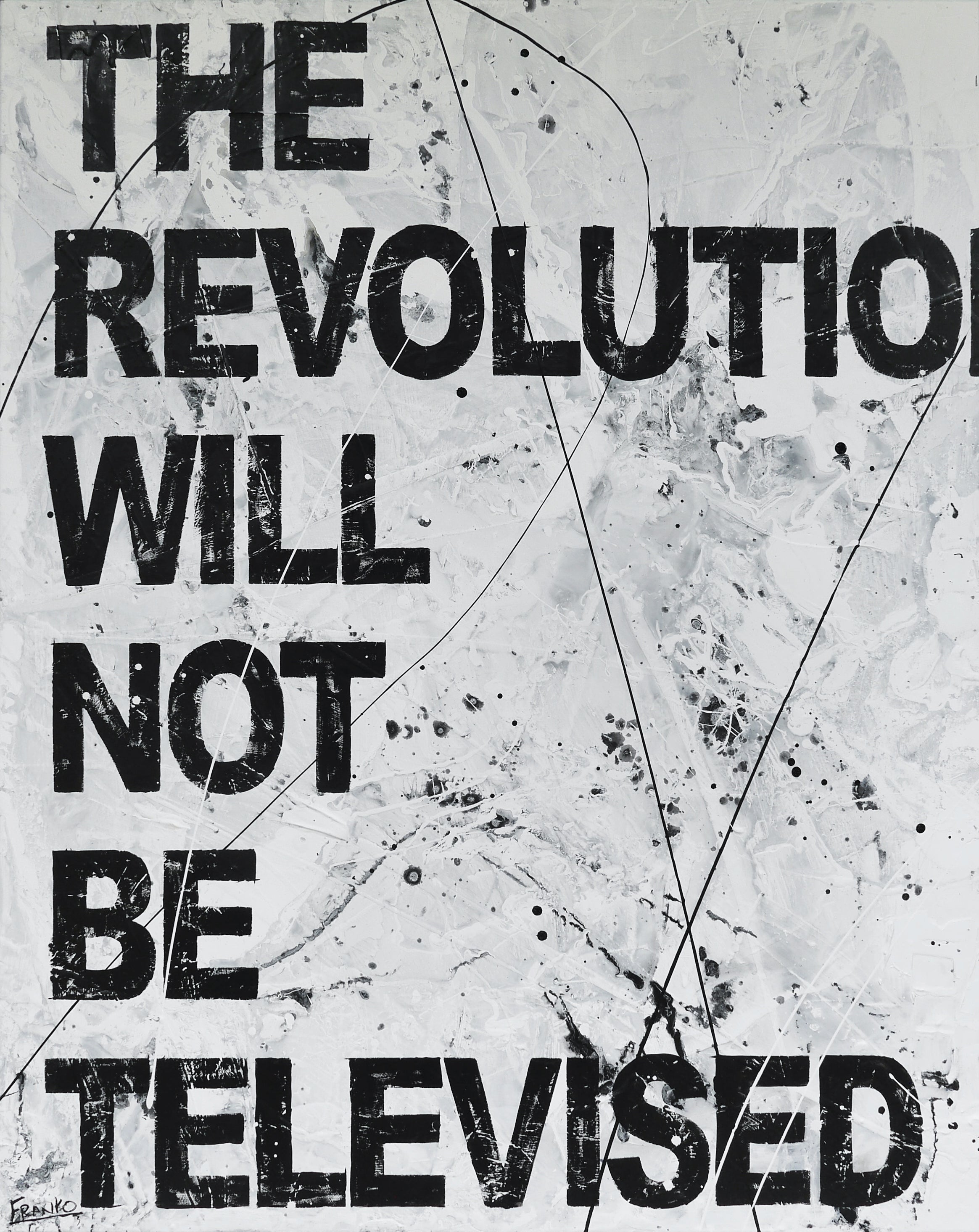 Revolutions and Stuff 120cm x 150cm Textured Urban Pop Art Painting-Urban Pop Art-[Franko_Artist]-[Australian_artist]-[Gold_Coast]-[Brisbane]-[modern]-[contemporary]-[original]-[Large_artwork]-Franklin Art Studio