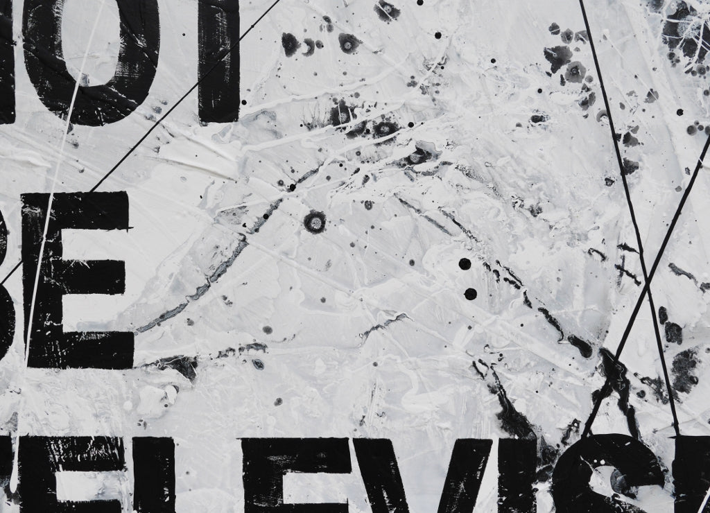 Revolutions and Stuff 120cm x 150cm Textured Urban Pop Art Painting (SOLD)