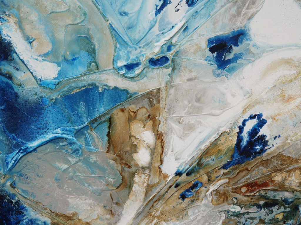 Rusted Casbah 190cm x 100cm Textured Abstract Painting (SOLD)