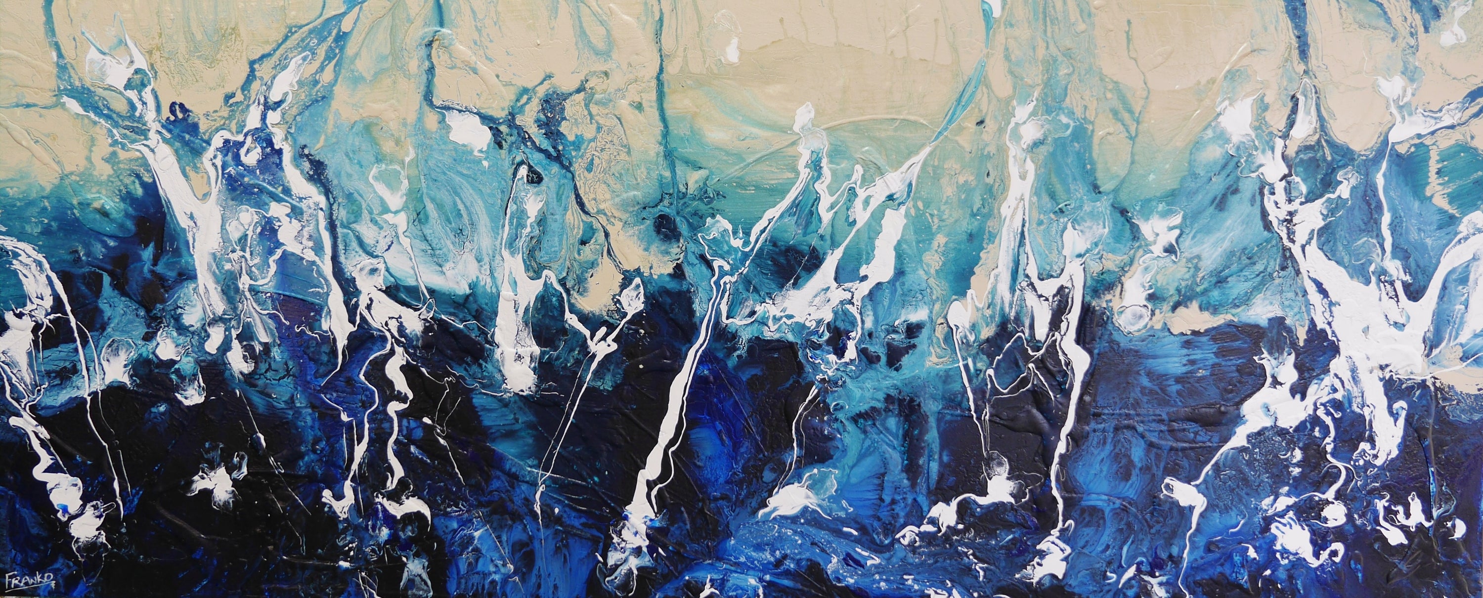 Swoosh 240cm x 100cm Textured Abstract Painting (SOLD)-Abstract-[Franko_Artist]-[Australian_artist]-[Gold_Coast]-[Brisbane]-[modern]-[contemporary]-[original]-[Large_artwork]-Franklin Art Studio