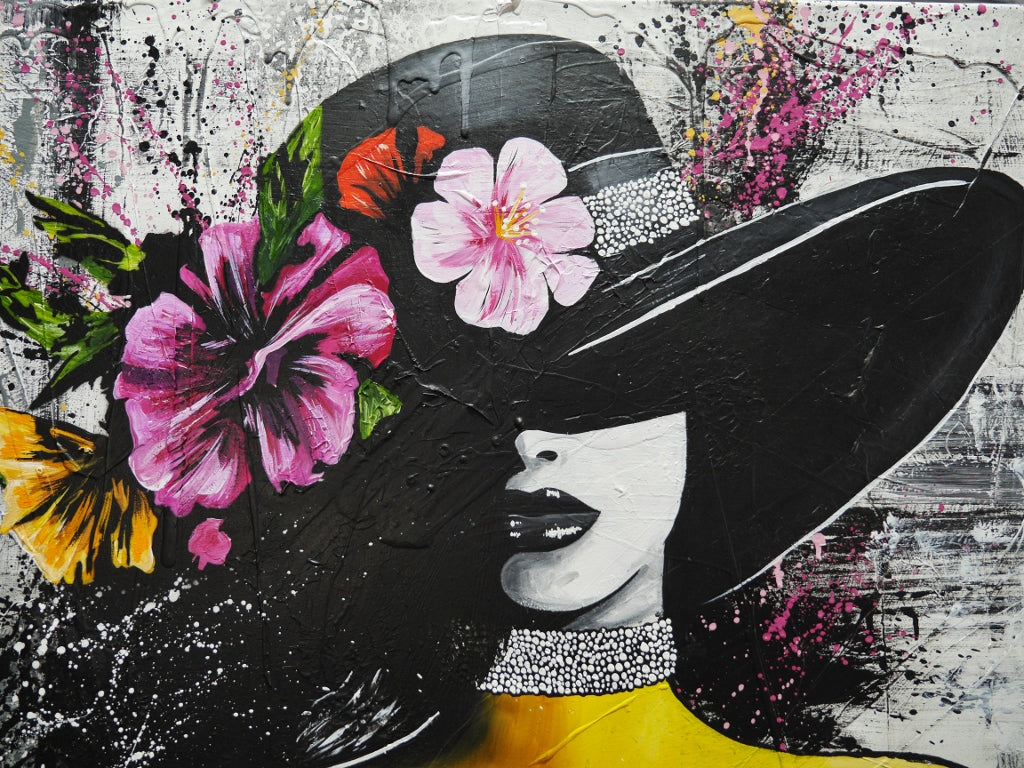 Empire State of Mind 100cm x 120cm Industrial Textured Urban Pop Art Painting (SOLD)
