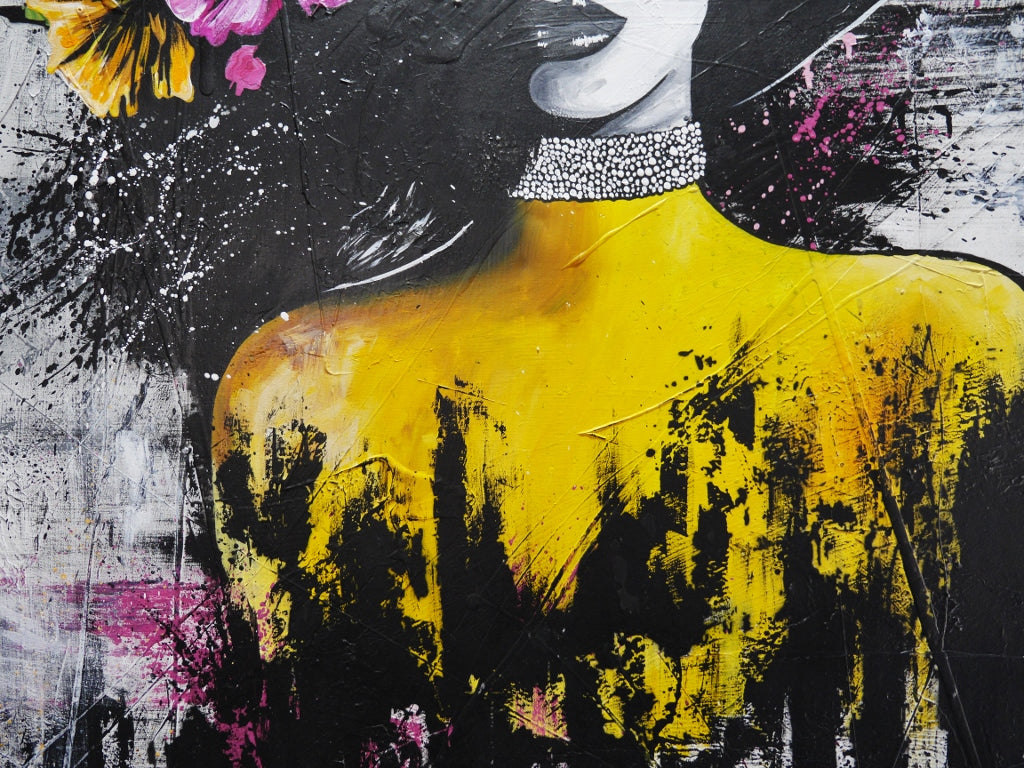 Empire State of Mind 100cm x 120cm Industrial Textured Urban Pop Art Painting (SOLD)
