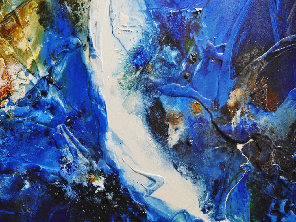 Reminiscent 160cm x 100cm Textured Abstract Painting (SOLD)