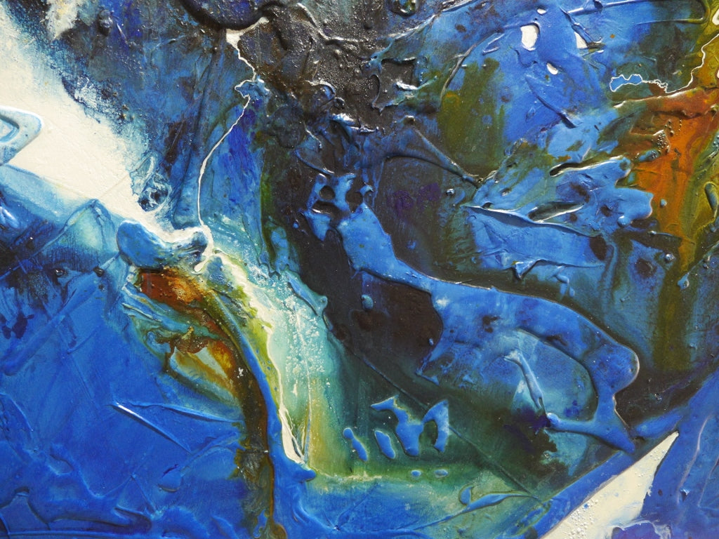 Reminiscent 160cm x 100cm Textured Abstract Painting (SOLD)