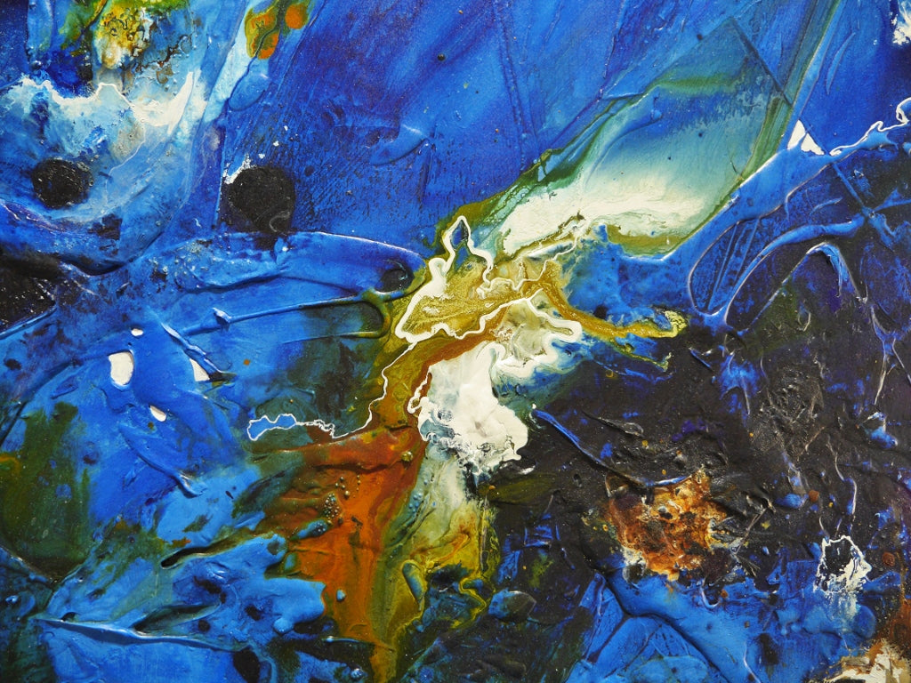 Reminiscent 160cm x 100cm Textured Abstract Painting (SOLD)
