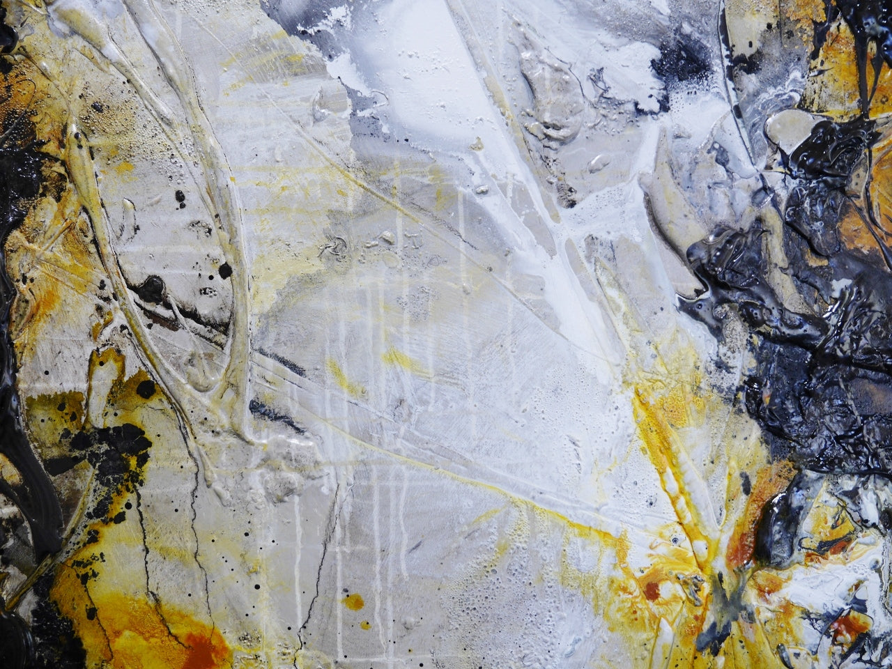 Sienna and Slate 140cm x 180cm Textured Abstract Painting (SOLD)