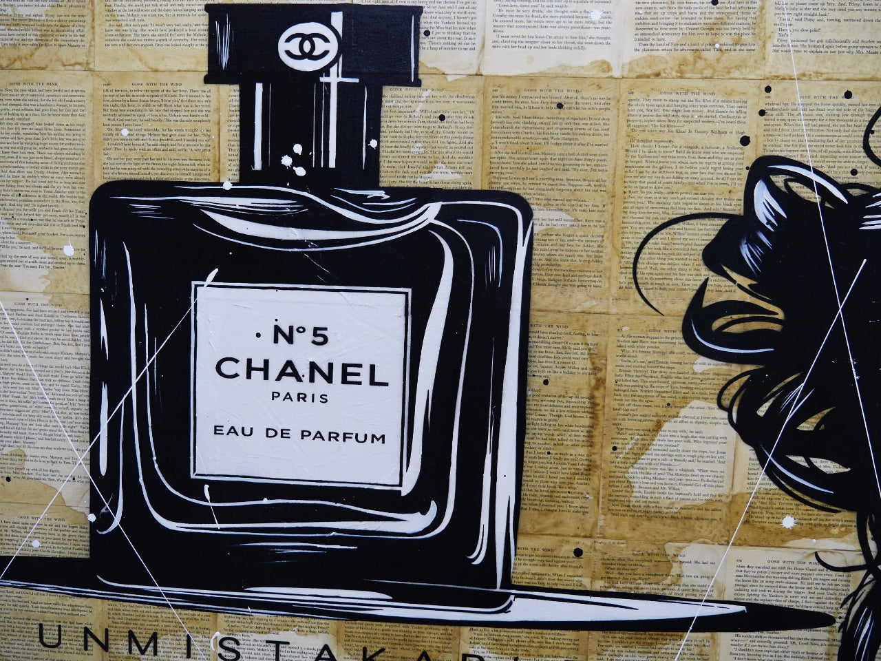 Unmistakable Part 1 200cm x 80cm Urban Pop Book Club Painting (SOLD)