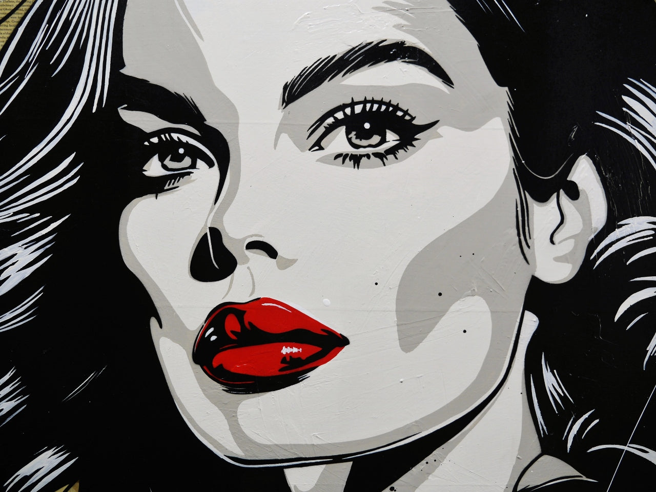 Unmistakable Part 1 200cm x 80cm Urban Pop Book Club Painting (SOLD)