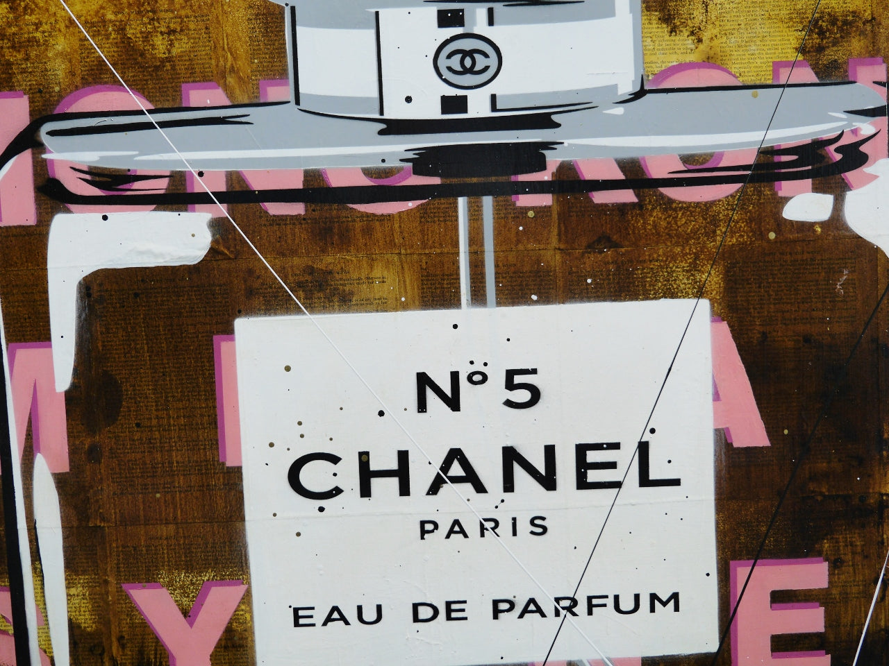 Parisian Vibes 140cm x 100cm Urban Pop Book Club Painting