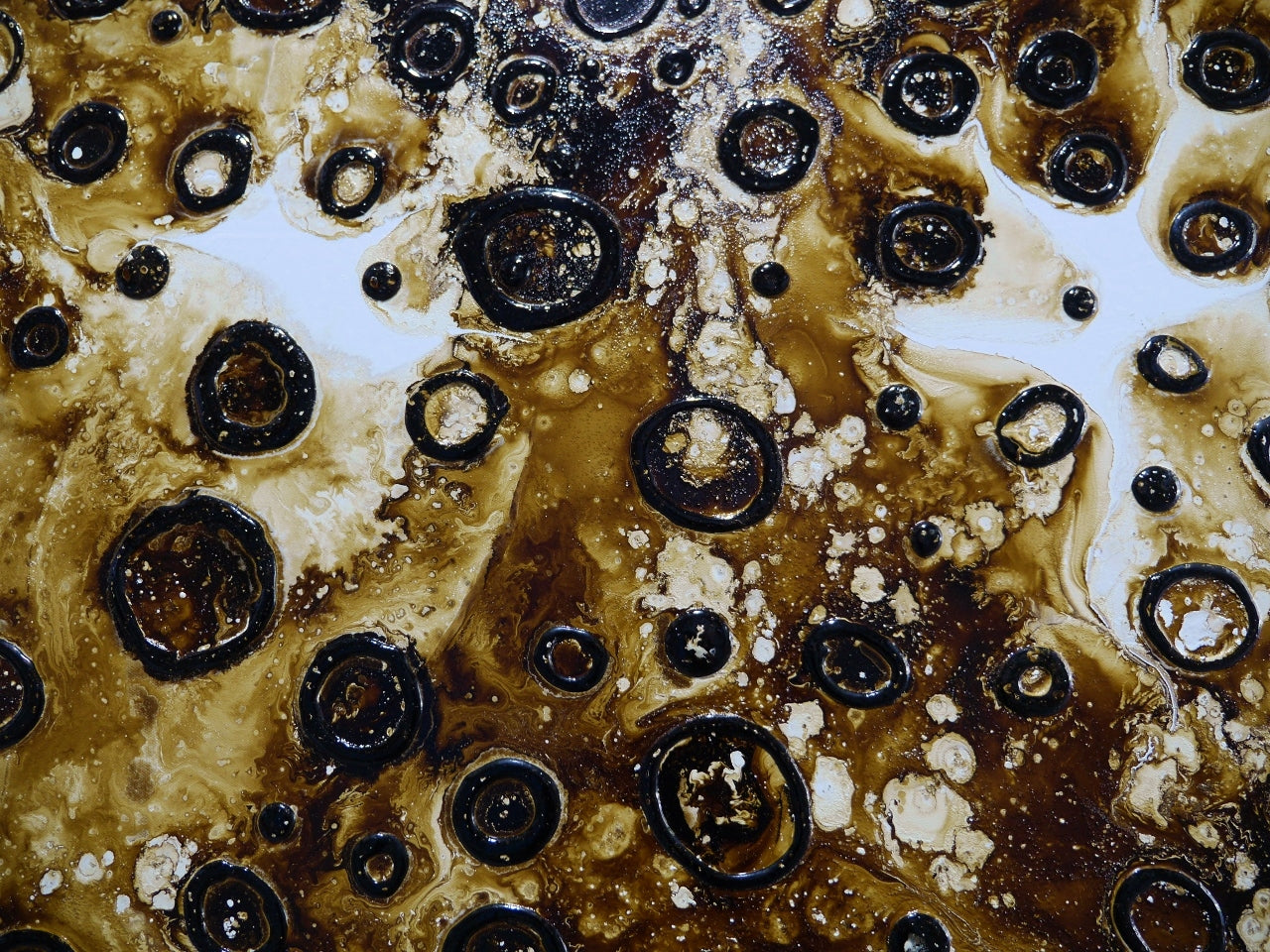 Tribal 120cm x 120cm Textured Abstract Painting