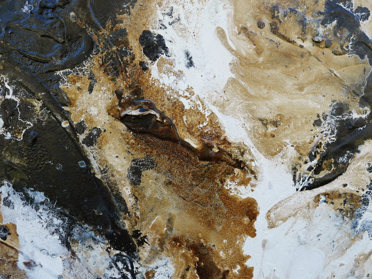 Moon Dust 190cm x 100cm Textured Abstract Painting