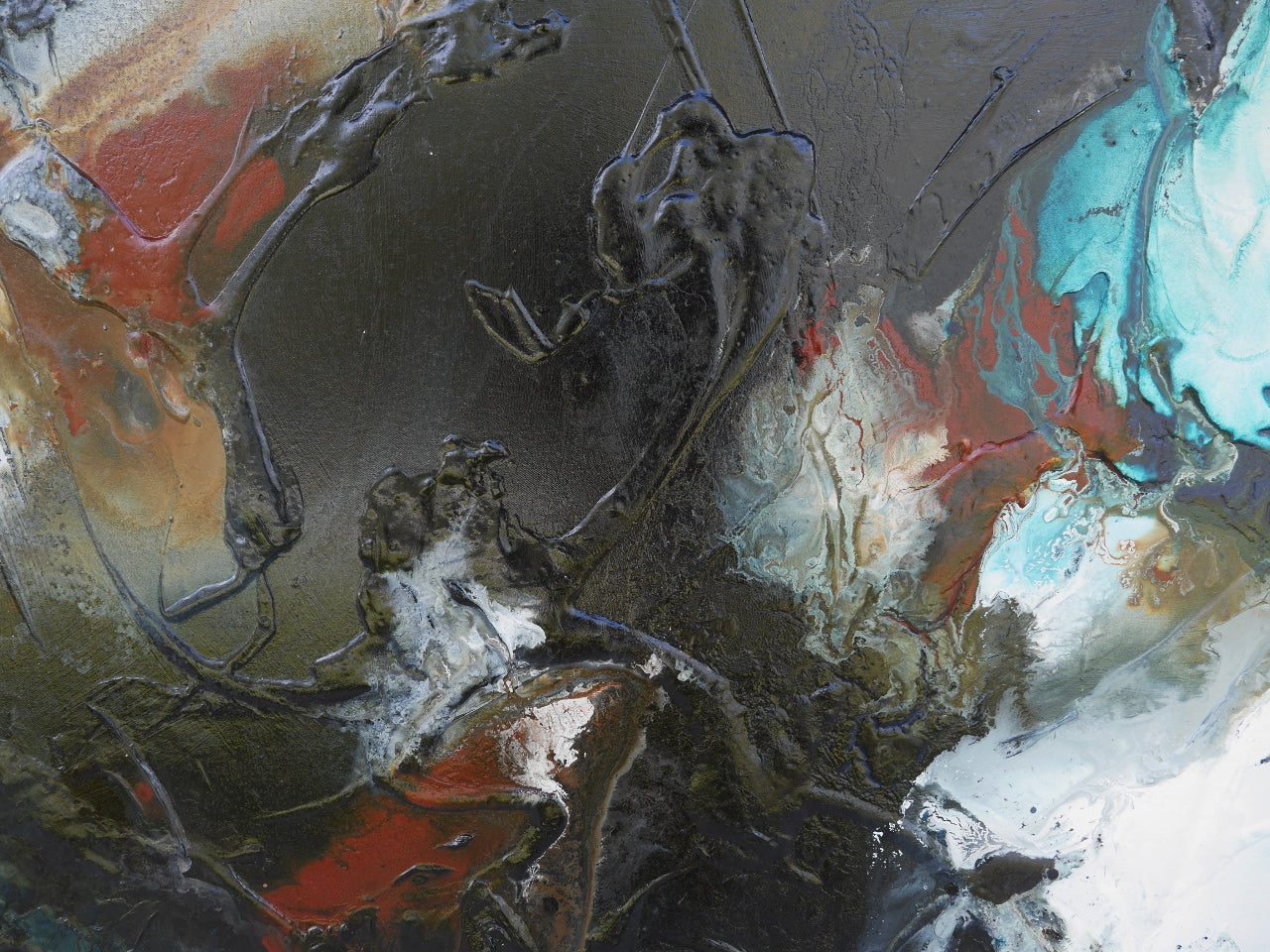 Natural Obsession 240cm x 100cm Textured Abstract Painting (SOLD Michael)