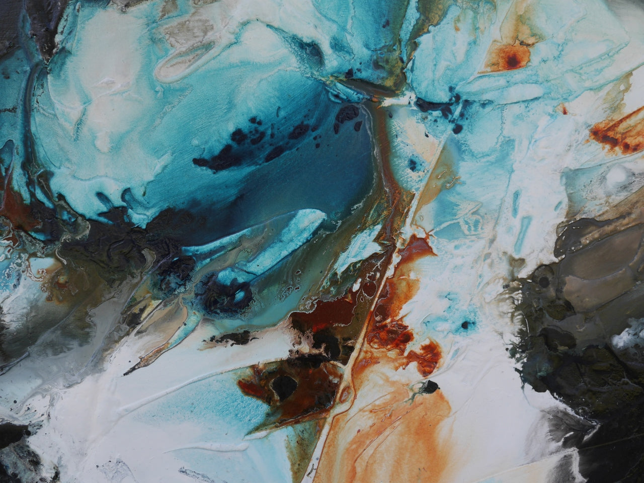 Natural Obsession 240cm x 100cm Textured Abstract Painting (SOLD Michael)