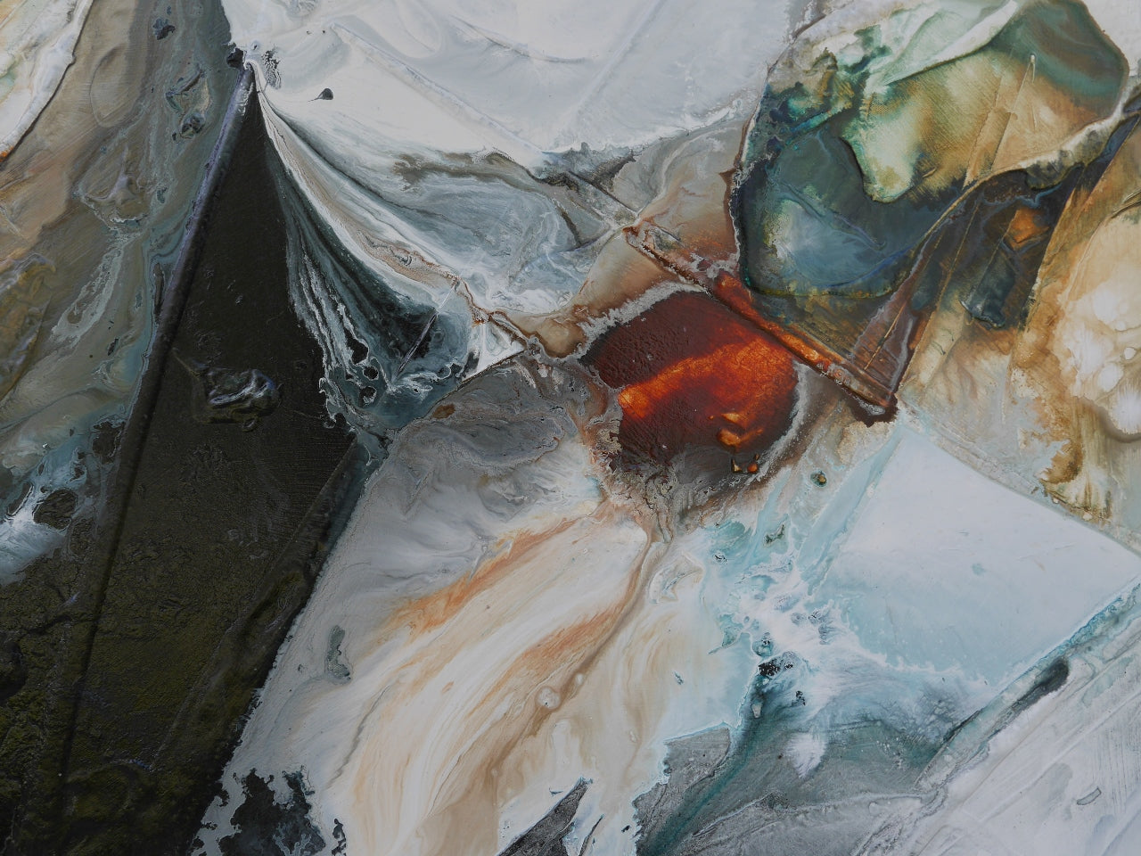 Natural Obsession 240cm x 100cm Textured Abstract Painting (SOLD Michael)