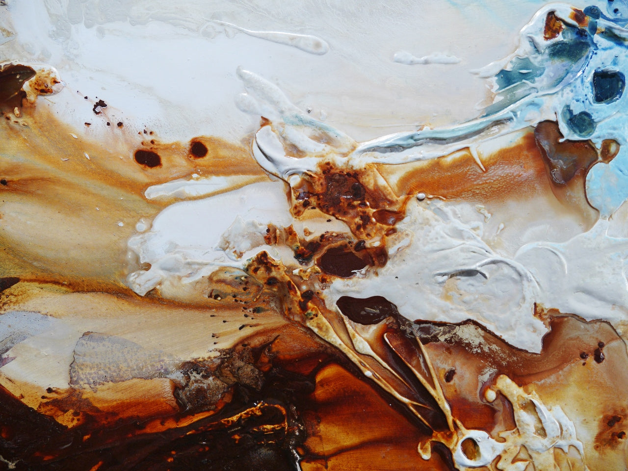 West Coast 270cm x 100cm Textured Abstract Painting (SOLD)