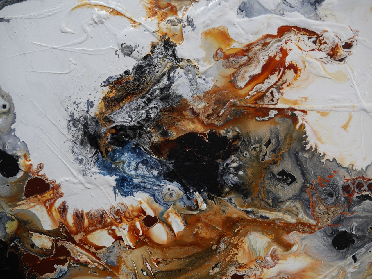 Did I Dream You 160cm x 100cm Textured Abstract Painting (SOLD)