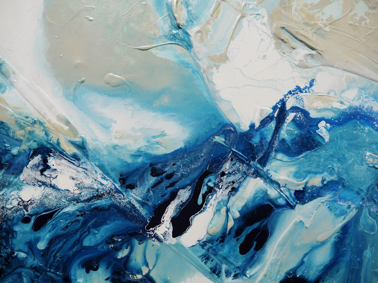 Pulse 180cm x 120cm Textured Abstract Painting (SOLD)