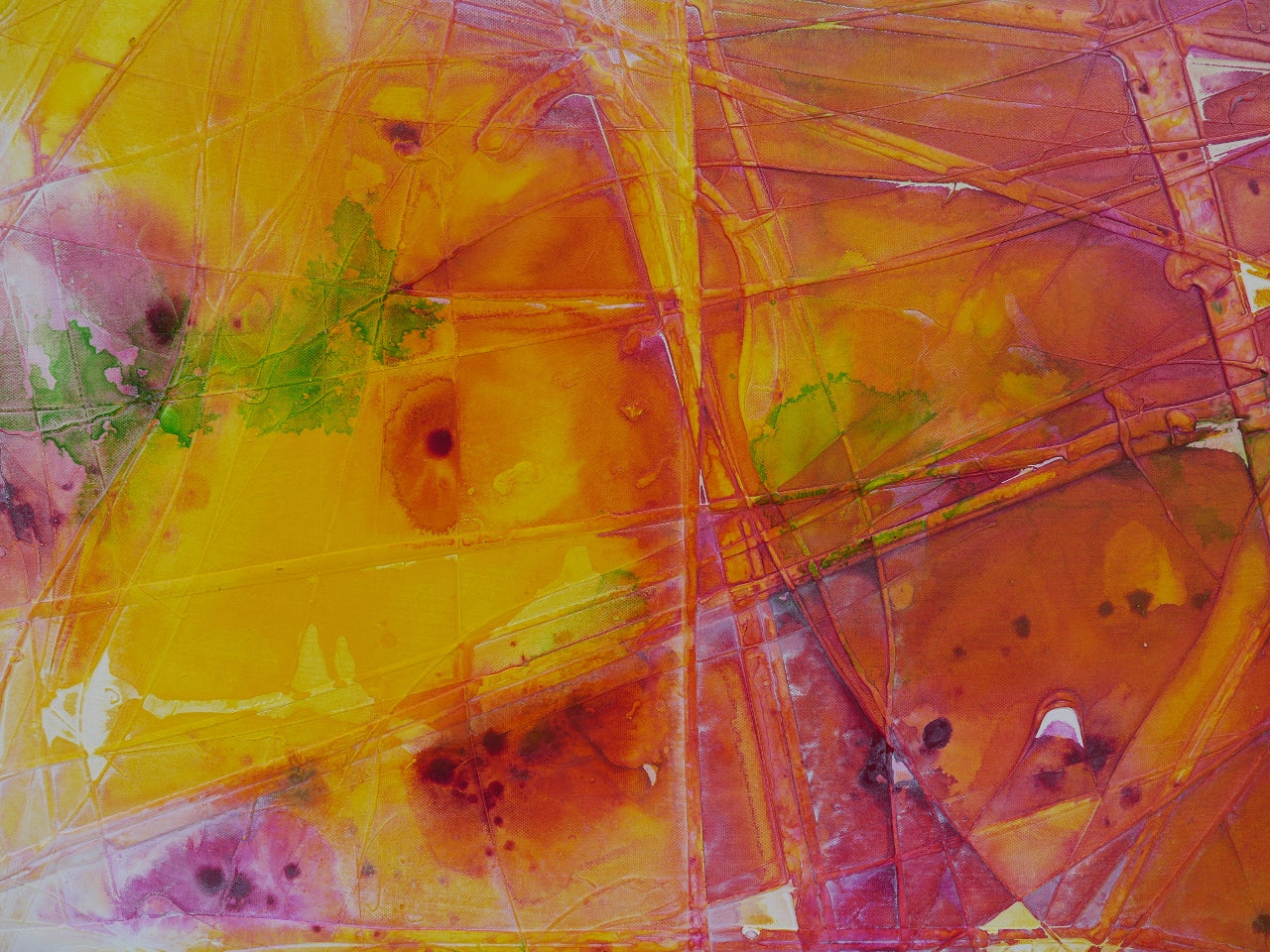 Colour Diffusion 240cm x 120cm Textured Abstract Painting