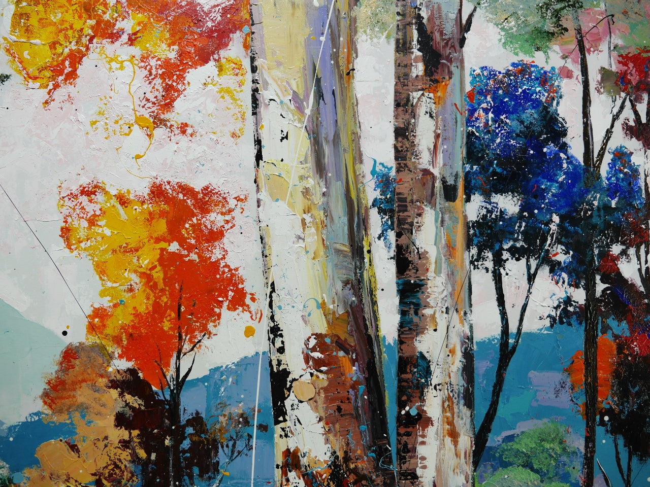 Silent Expanse 200cm x 120cm Framed Landscape Textured Abstract Realism Painting (SOLD)