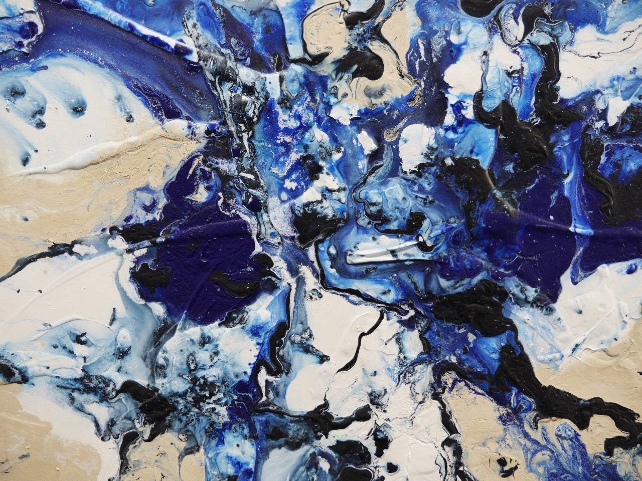 Coastal Spice 140cm x 100cm Textured Abstract Painting (SOLD)