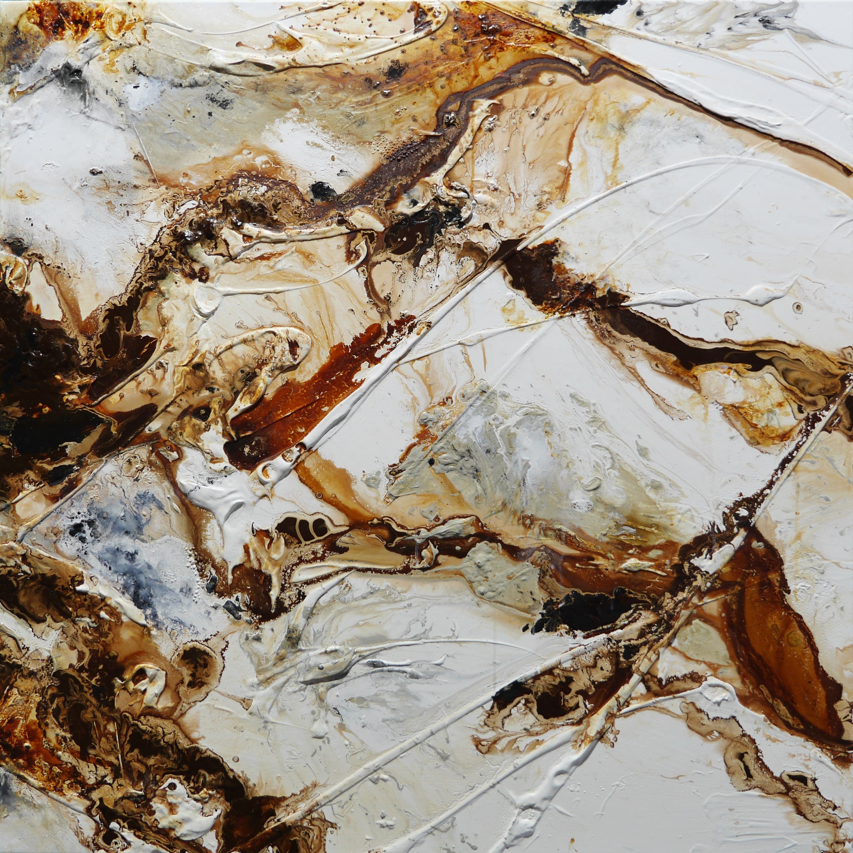 Oxide Duet 240cm x 120cm 2 Panel Textured Abstract Painting