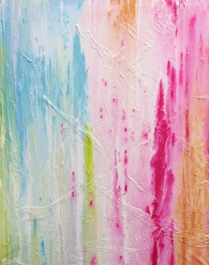 Pastel Riot 120cm x 150cm Colourful Abstract Painting (SOLD)-abstract-[Franko_Artist]-[Australian_artist]-[Gold_Coast]-[Brisbane]-[modern]-[contemporary]-[original]-[Large_artwork]-Franklin Art Studio