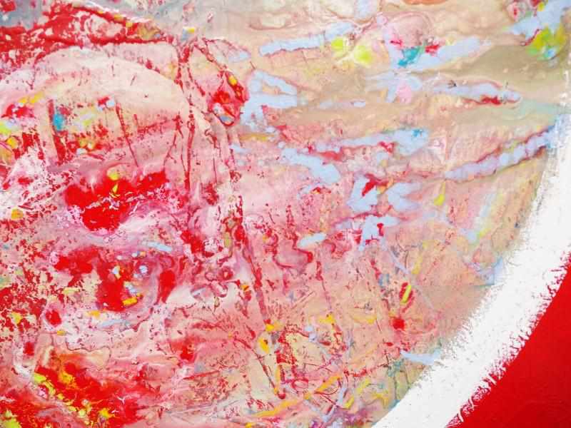 Potpourri 120cm x 120cm Love Heart Pop Art Painting (SOLD)