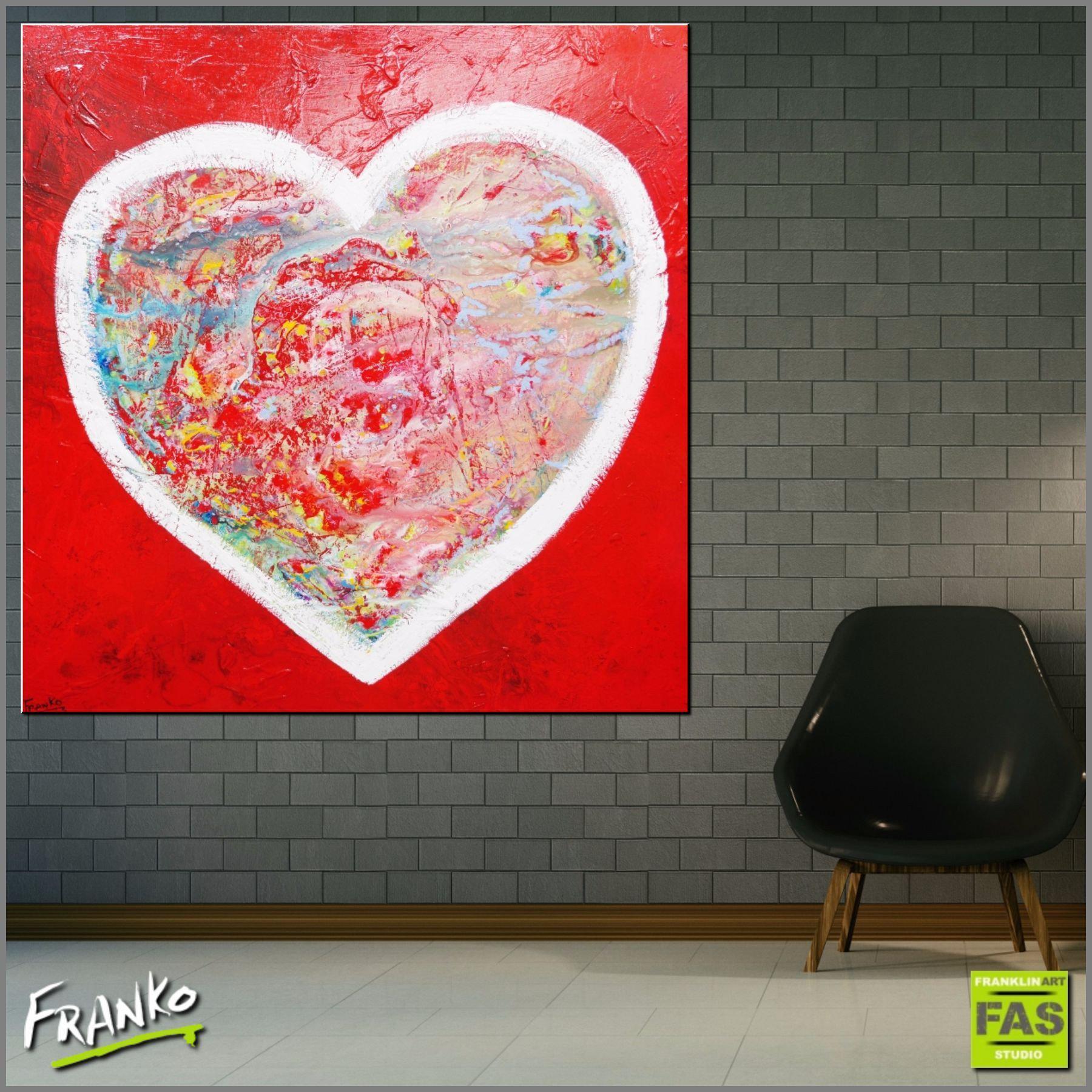 Potpourri 120cm x 120cm Love Heart Pop Art Painting (SOLD)-urban pop-[Franko_Artist]-[Australian_artist]-[Gold_Coast]-[Brisbane]-[modern]-[contemporary]-[original]-[Large_artwork]-[The_Block]-[Dream_Homes]-[ideas]-[Grand_Designs]-[Art_Lover]-Franklin Art Studio