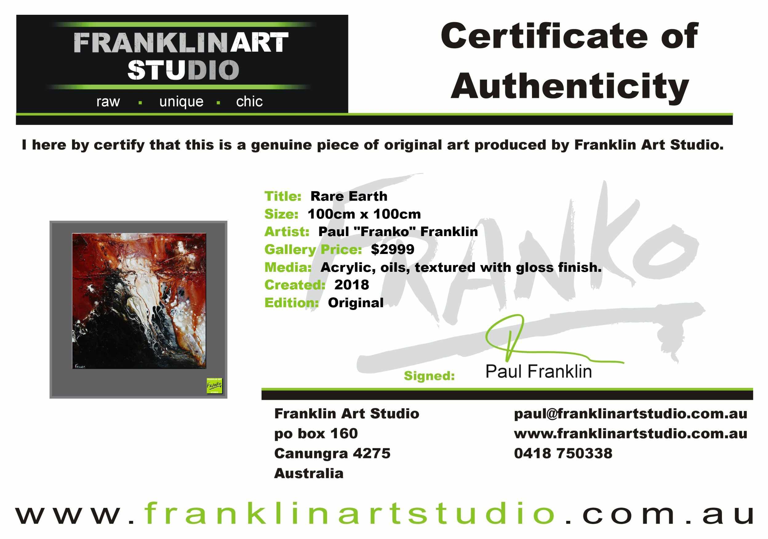 Rare Earth 100cm x 100cm Brown Black White Textured Abstract Painting (SOLD)-Abstract-[Franko_Artist]-[The_Block]-[Dream_Homes]-[ideas]-[Grand_Designs]-[Art_Lover]-Franklin Art Studio