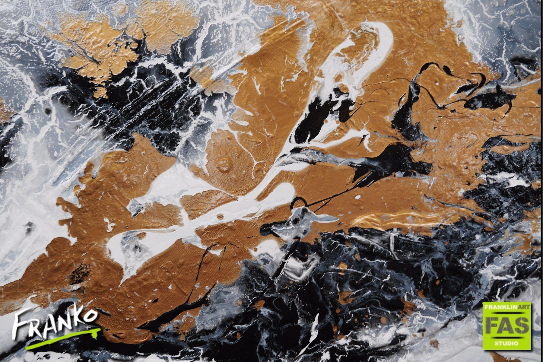 Raw Sophistication 200cm x 80cm White Gold Abstract Painting (SOLD)