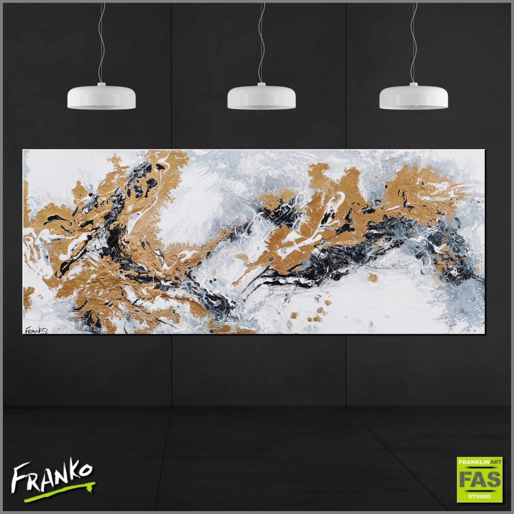 Raw Sophistication 200cm x 80cm White Gold Abstract Painting (SOLD)-abstract-[Franko_Artist]-[Australian_artist]-[Gold_Coast]-[Brisbane]-[modern]-[contemporary]-[original]-[Large_artwork]-[The_Block]-[Dream_Homes]-[ideas]-[Grand_Designs]-[Art_Lover]-Franklin Art Studio