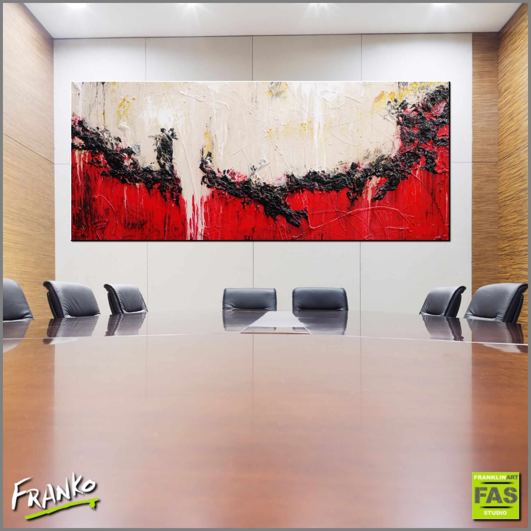 Red Ninja 240cm x 100cm Red White Abstract Painting (SOLD)-abstract-[Franko_Artist]-[Australian_artist]-[Gold_Coast]-[Brisbane]-[modern]-[contemporary]-[original]-[Large_artwork]-[The_Block]-[Dream_Homes]-[ideas]-[Grand_Designs]-[Art_Lover]-Franklin Art Studio
