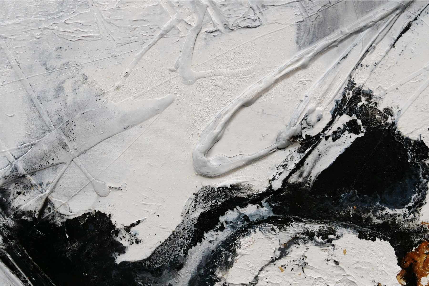 Rusted Black Russian 160cm x 100cm Brown Black Grey Textured Abstract Painting (SOLD)-Abstract-[Franko]-[Artist]-[Australia]-[Painting]-Franklin Art Studio