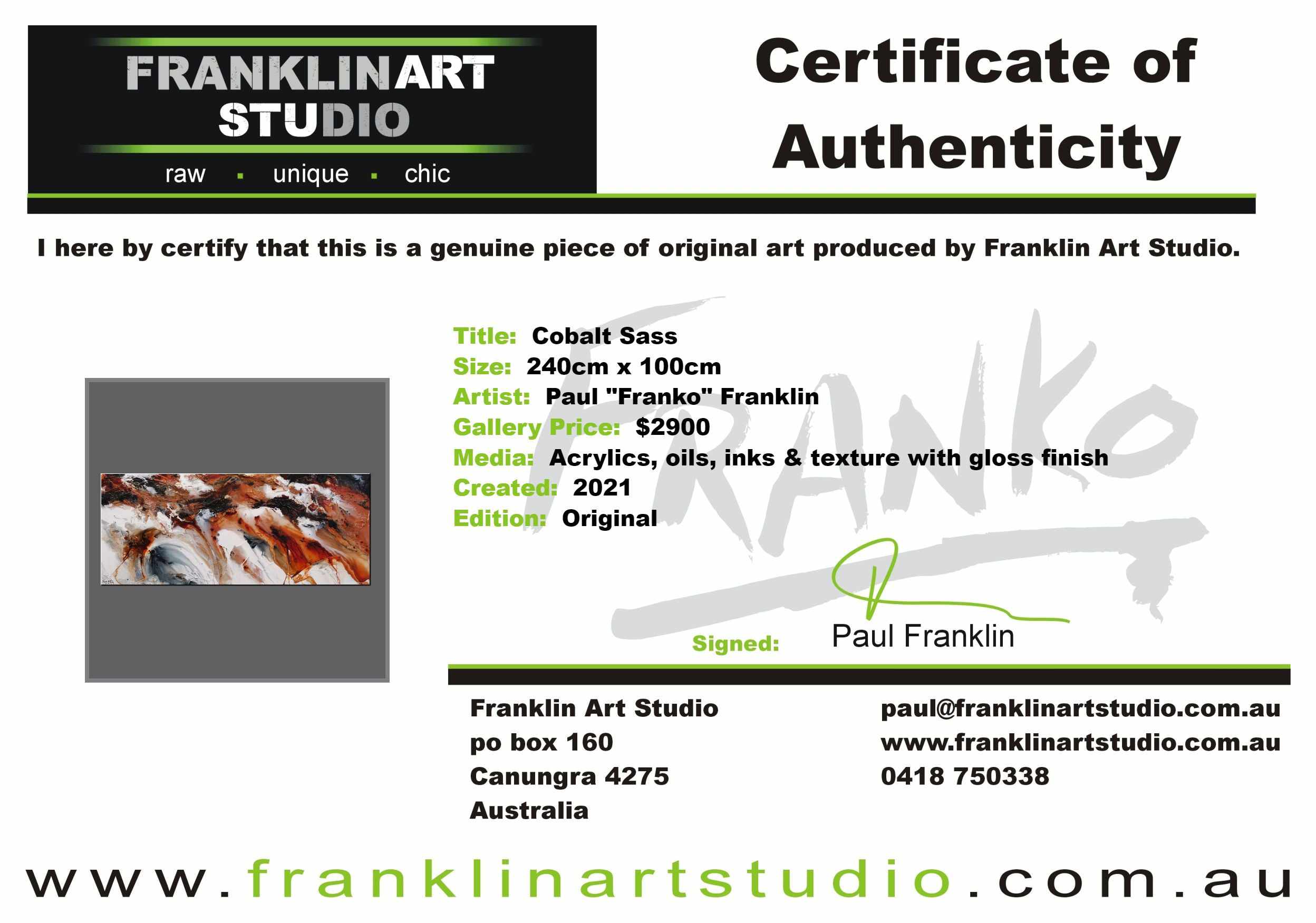 Rusted Granite 240cm x 100cm Rust White Black Textured Abstract Painting (SOLD)-Abstract-[Franko_Artist]-[The_Block]-[Dream_Homes]-[ideas]-[Grand_Designs]-[Art_Lover]-Franklin Art Studio