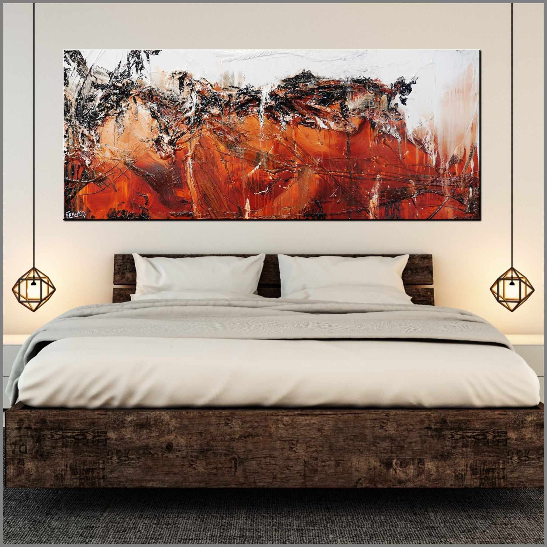 Scorched 200cm x 80cm Brown White Textured Abstract Painting (SOLD)-Abstract-[Franko_Artist]-[Australian_artist]-[Gold_Coast]-[Brisbane]-[modern]-[contemporary]-[original]-[Large_artwork]-[The_Block]-[Dream_Homes]-[ideas]-[Grand_Designs]-[Art_Lover]-Franklin Art Studio