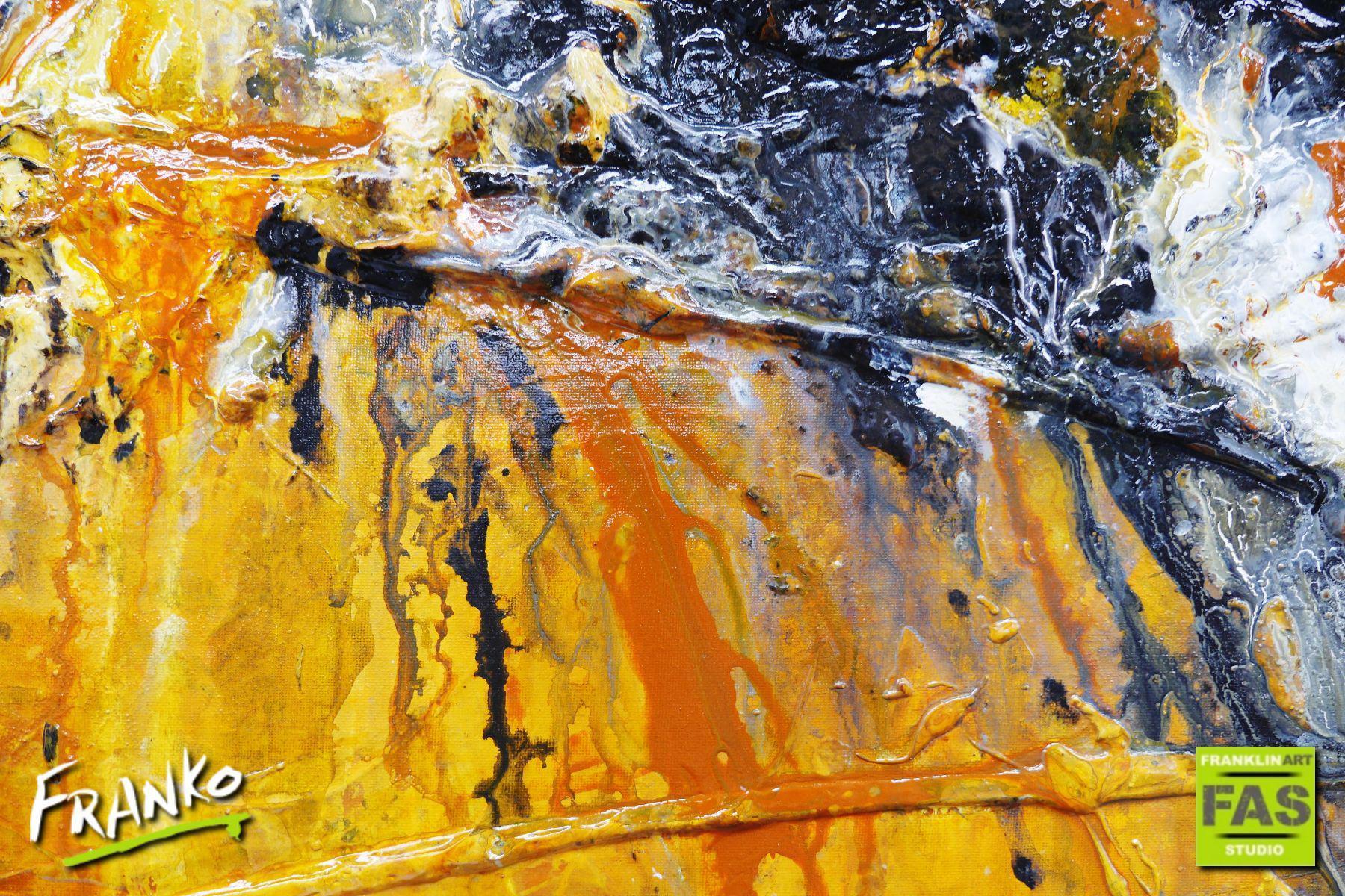 Sienna Grey Black 160cm x 100cm Sienna Abstract Painting (SOLD)