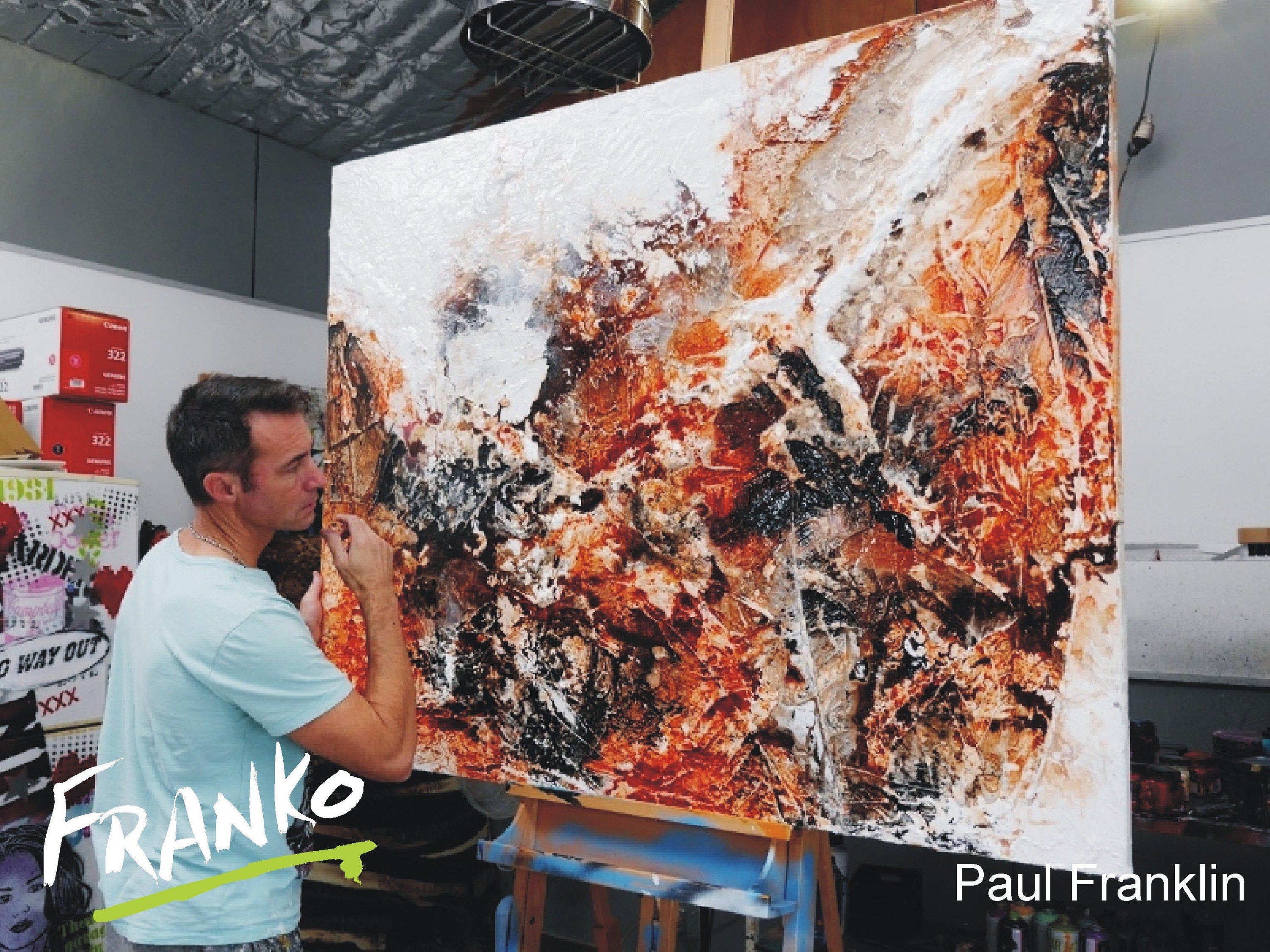 Sienna Lust 120cm x 150cm Sienna Abstract Painting (SOLD)-abstract-[Franko_Artist]-[The_Block]-[Dream_Homes]-[ideas]- [Grand_Designs]-Franklin Art Studio