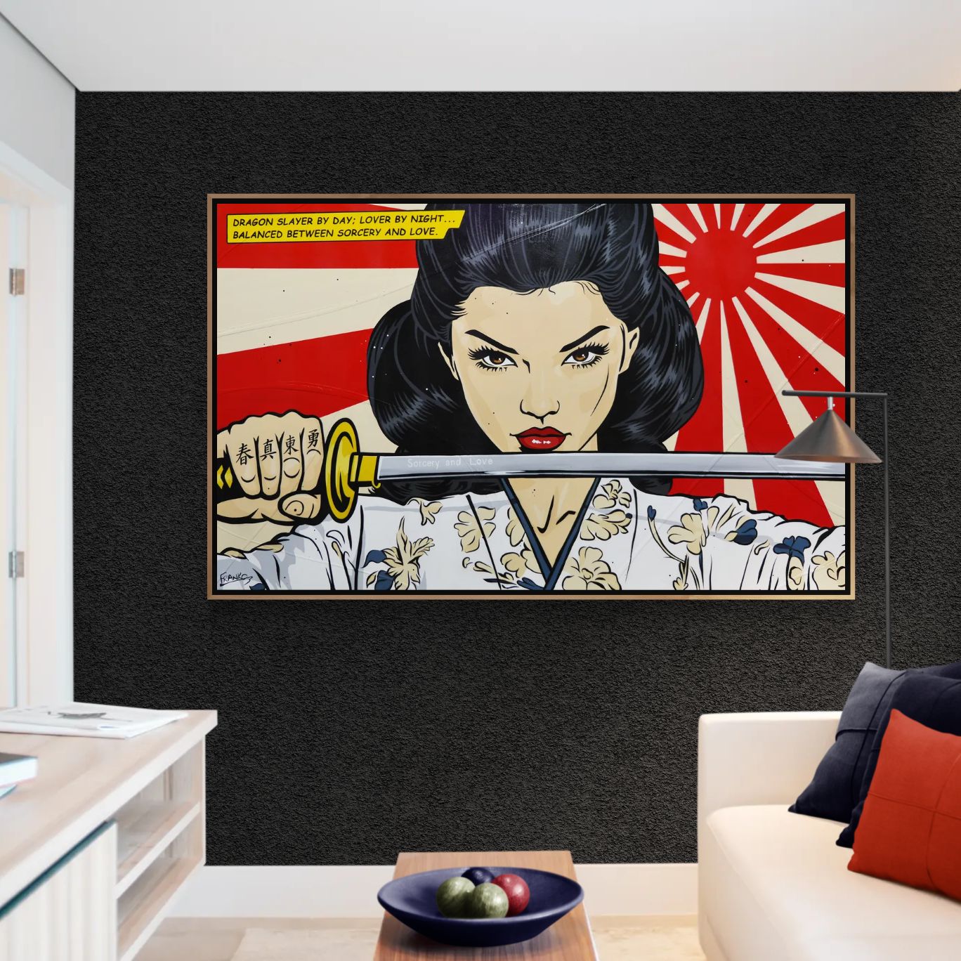 The Balance 160cm x 100cm Classic Pop Art Painting
