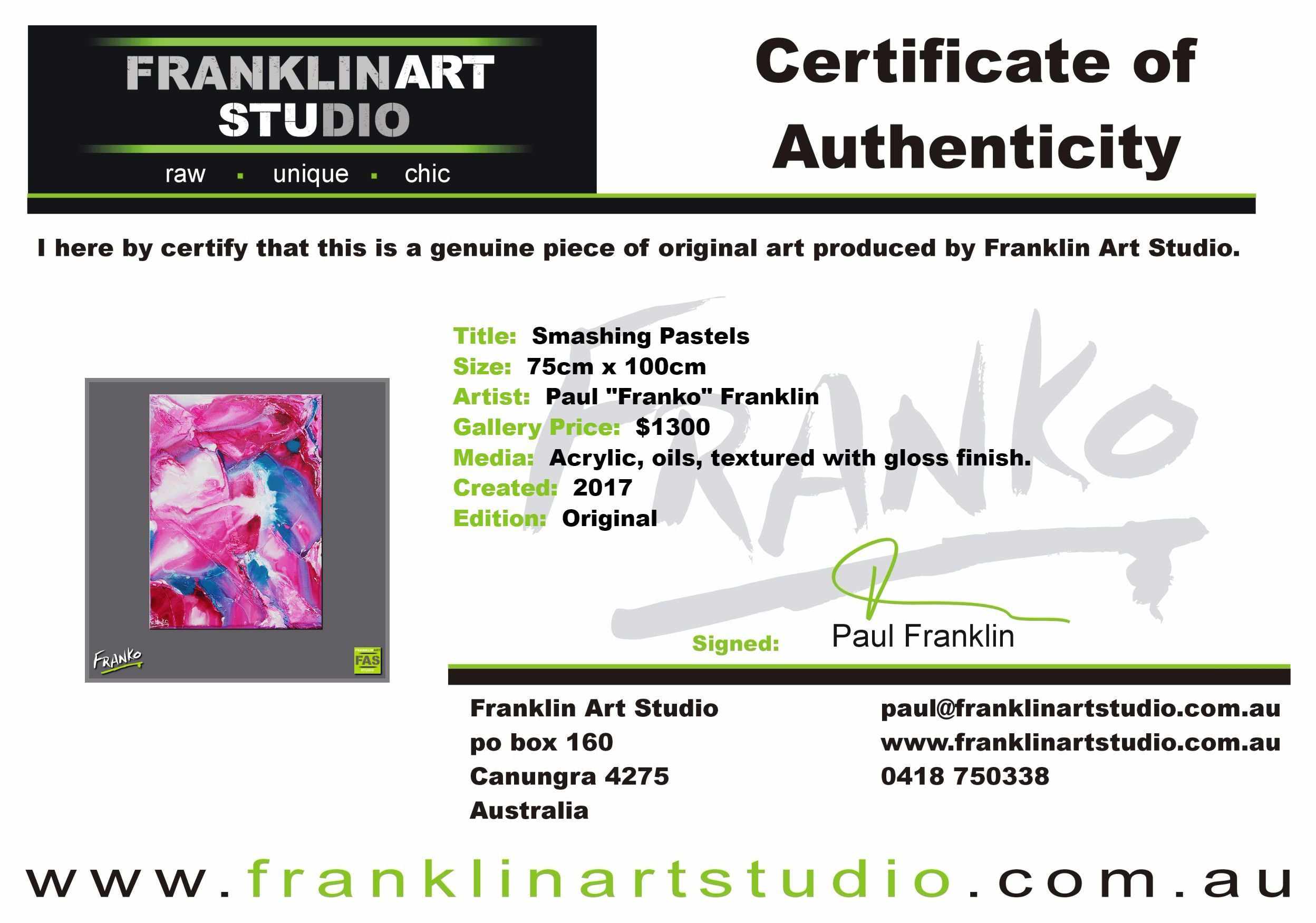update alt-text with template Smashing Pastels 75cm x 100cm Pink Abstract Painting-abstract-[Franko_Artist]-[The_Block]-[Dream_Homes]-[ideas]- [Grand_Designs]-Franklin Art Studio