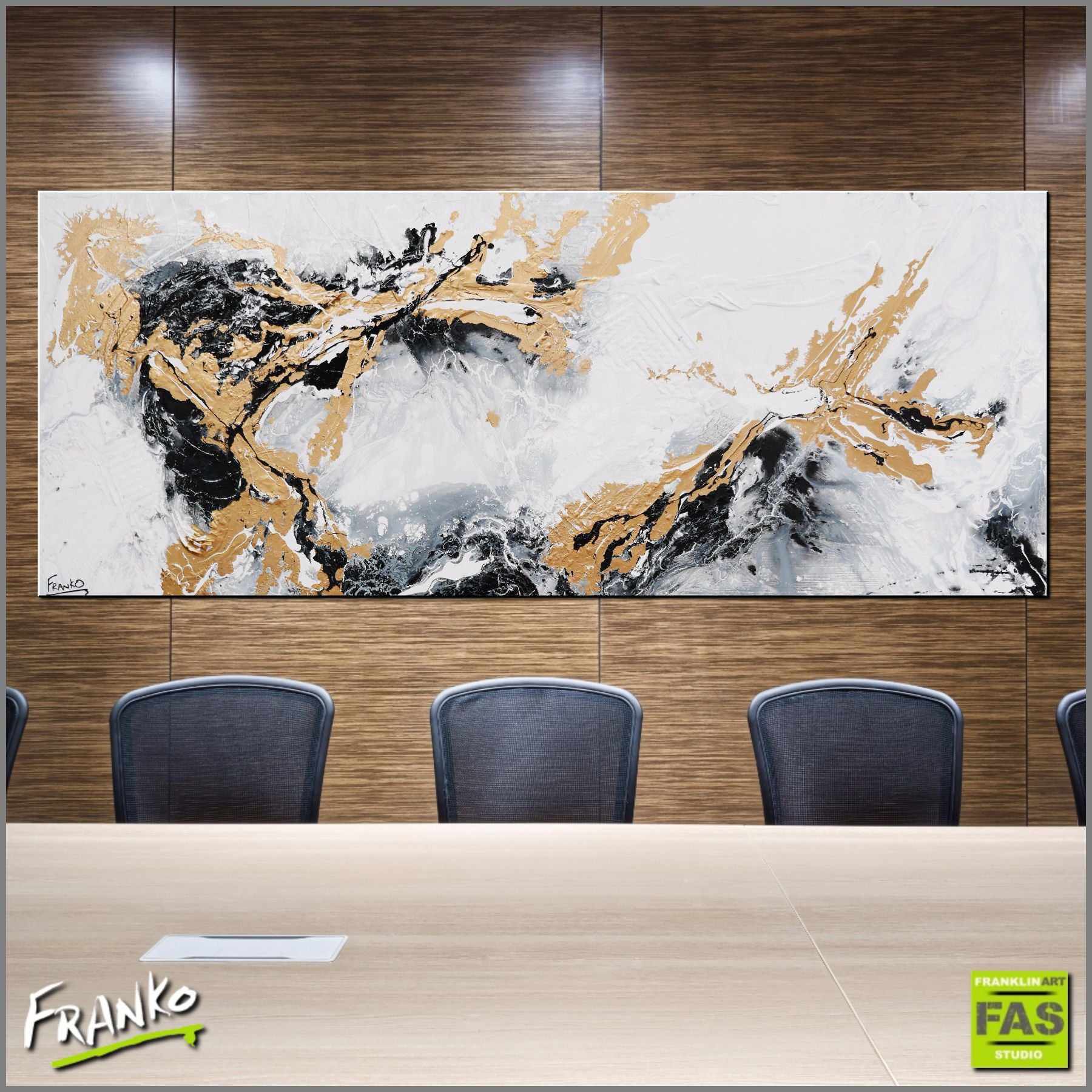 Sophisticated Rose Gold 200cm x 80cm Metallic Gold White Abstract Painting (SOLD)-abstract-[Franko_Artist]-[Australian_artist]-[Gold_Coast]-[Brisbane]-[modern]-[contemporary]-[original]-[Large_artwork]-[The_Block]-[Dream_Homes]-[ideas]-[Grand_Designs]-[Art_Lover]-Franklin Art Studio