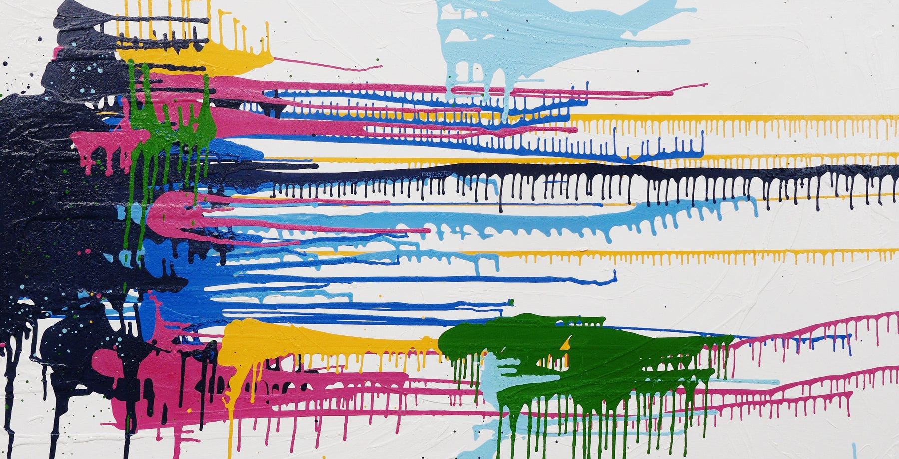 Split 190cm x 100cm White Colourful Abstract Painting (SOLD)-Abstract-[Franko_Artist]-[Australian_artist]-[Gold_Coast]-[Brisbane]-[modern]-[contemporary]-[original]-[Large_artwork]-Franklin Art Studio